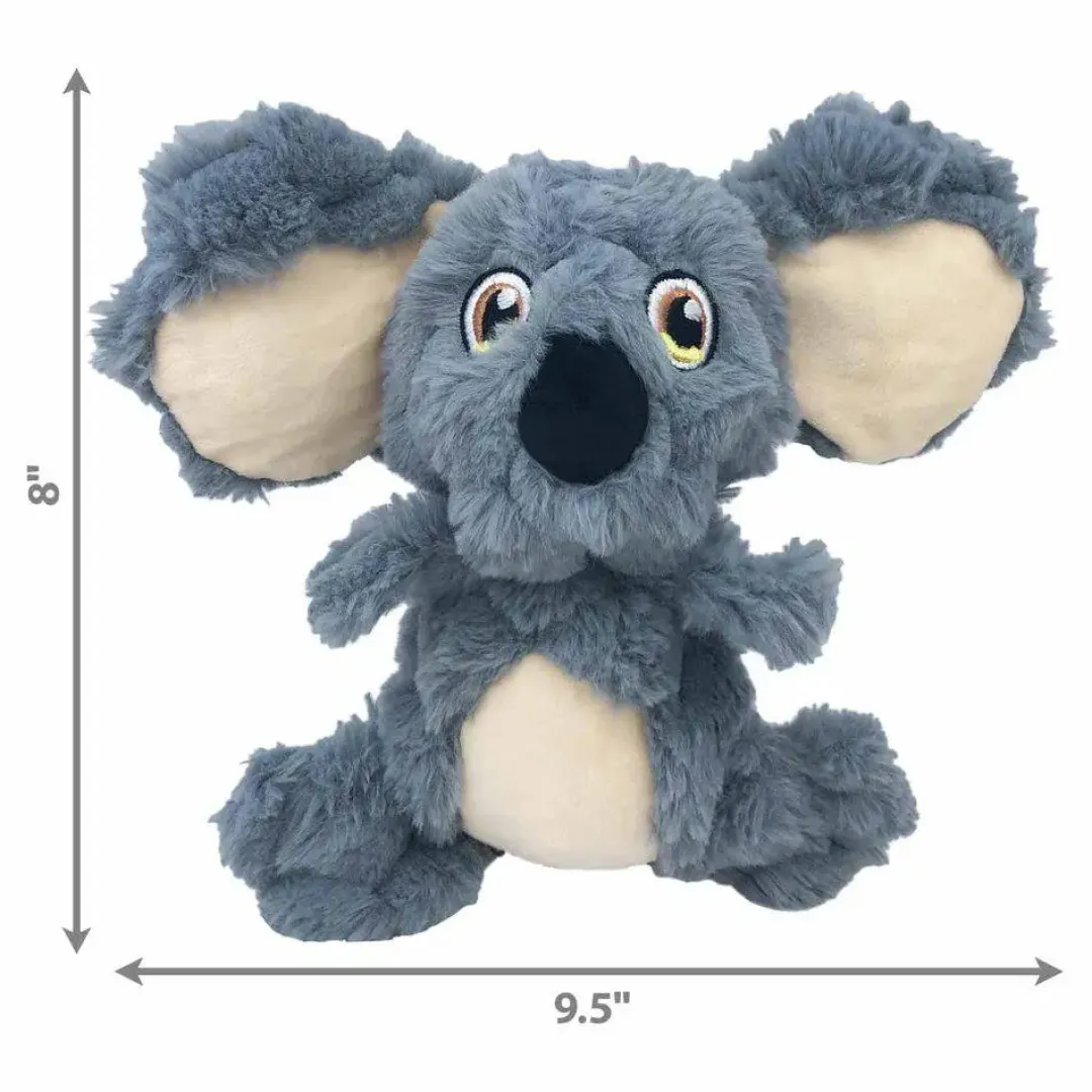 Kong Scrumplez Koala M - blød koalabamse med sjove pibelyde
