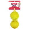 Kong Squeez Tennis 2 stk Ø 8 cm - sjove bolde med piv