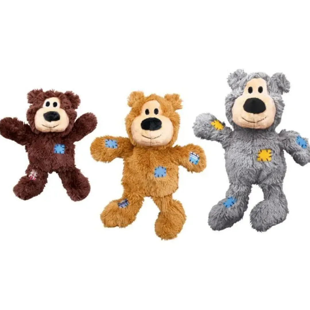 Kong Wild Knots Hundebamse Bjørn XL - stor bamse med reb