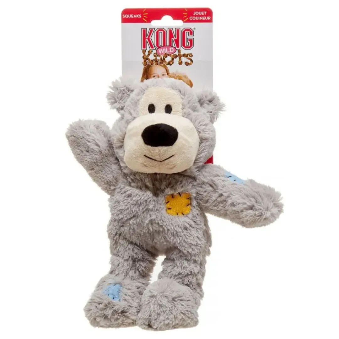 Kong Wild Knots Hundebamse Bjørn XL - stor bamse med reb