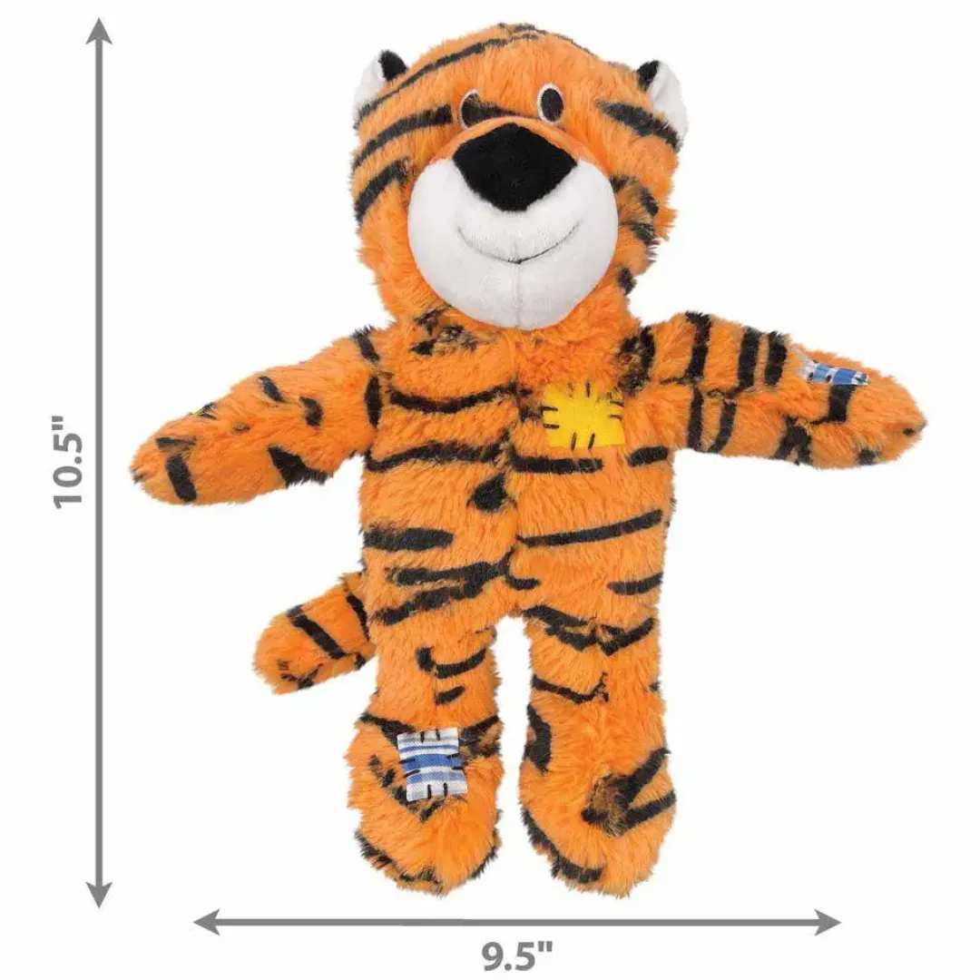 Kong Wild Knots Tiger M/L 26x25,5x11 cm - bamse til hunde