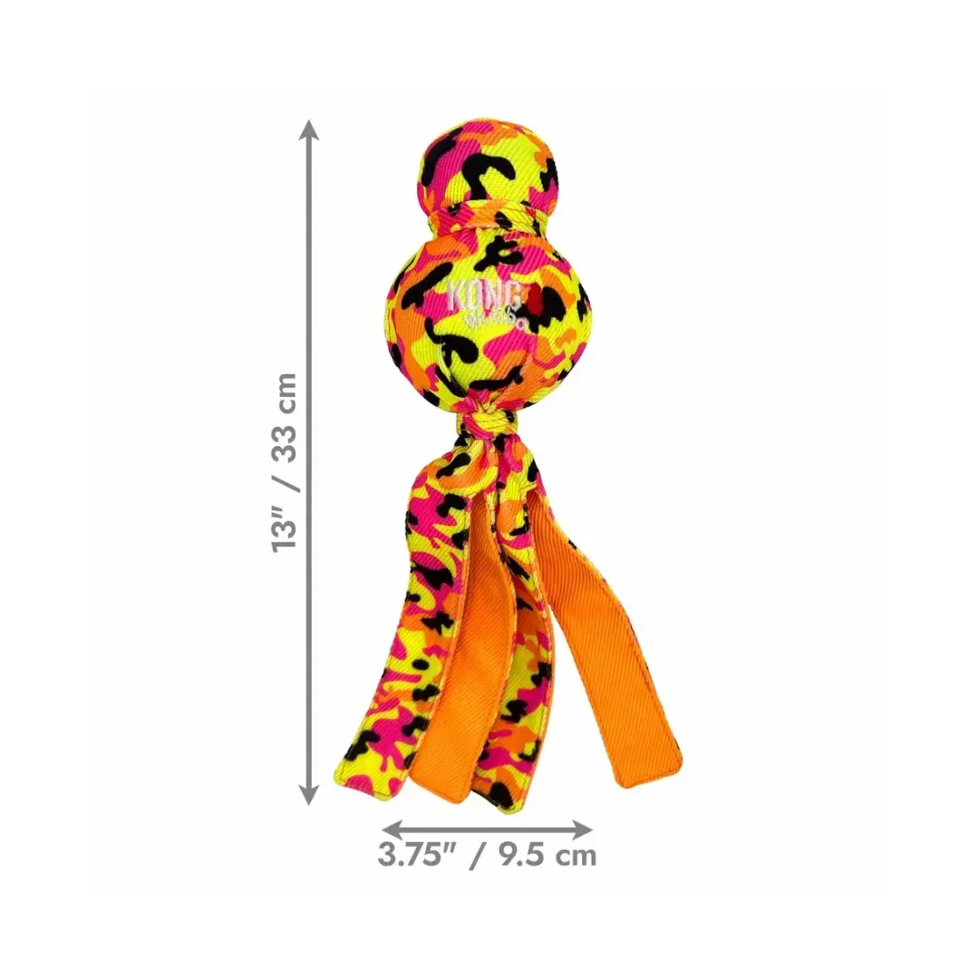 Kong Wubba Ballistic legetøj til hund 33x9,5x7,5 cm - robust leg og apport