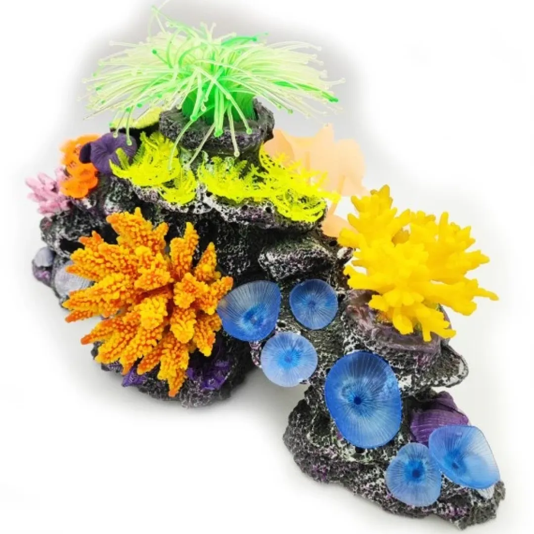 Blau - Aquaristic Kunstig koral Combination 2D