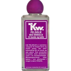 KW Hunde og Katteartikler KW Pelsolie med minkolie 200 ml