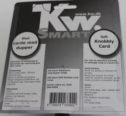 KW Hunde og Katteartikler KW Smart blød carde med dupper stor