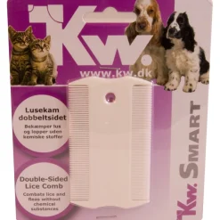KW Hunde og Katteartikler KW Smart lusekam dobbeltsidet