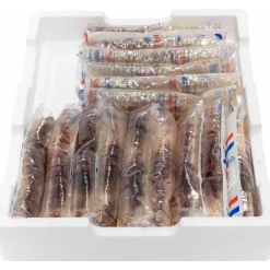 Levende foder til Akvariefisk Levende Røde myggelarver 90 ml (levende foder - Bloodworms) 5 stk