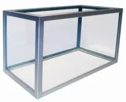 MiniZoo sølv aluminiums akvarie 960 liter.