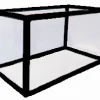 MiniZoo sort aluminiums akvarie 160 liter.