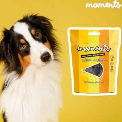 Natura Diet Super premium Hunde & kattefoder Moments hundesnack Kylling og Ost 60 g - naturlige hundegodbidder