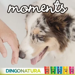 Natura Diet Super premium Hunde & kattefoder Moments hundesnack Kylling og Ost 60 g - naturlige hundegodbidder