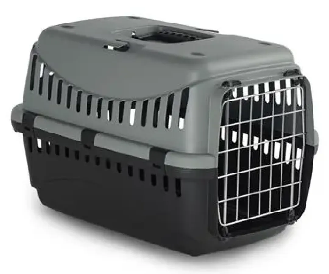 MP Bergamo Srl MP ECO Transportbur Gipsy Grå L 58x38x38 cm