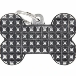 My Family Hundetegn My Family Bronx Studs Ben XL hundetegn grå sort