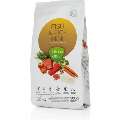 Natura Diet Super premium Hunde & kattefoder Natura Diet Fisk og Ris Mini Hundefoder 500 g - Sundt og naturligt til små hunde