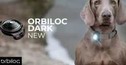 Orbiloc hundelygte Dark Sort