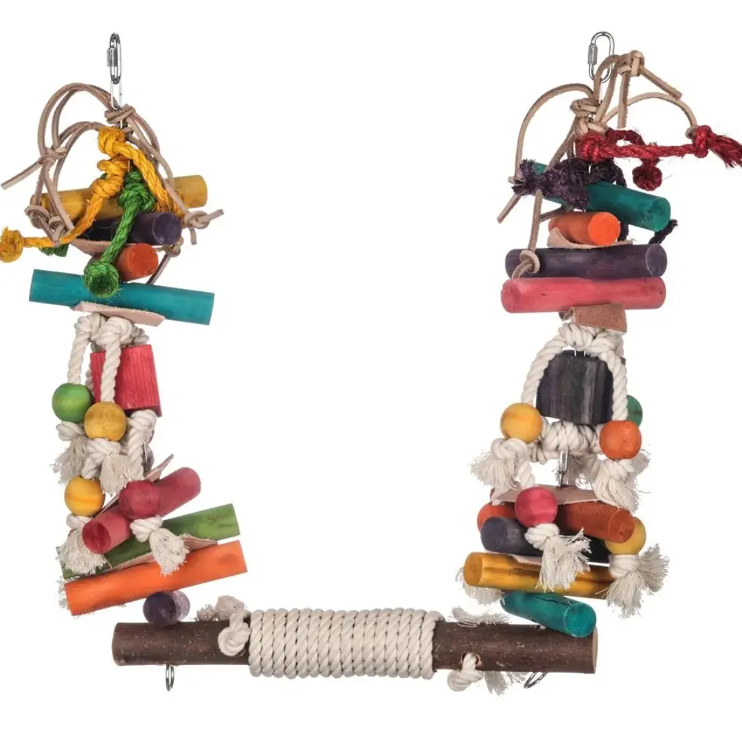 MiniZoo Papegøje Legetøj Super swing XL 42x38x35 cm