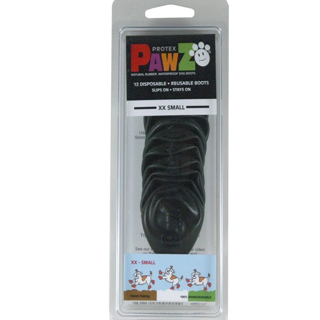 Pawz Hundesko XX-Small 3,8 cm sort