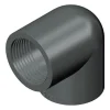 PVC vinkel 90 grader 3 tomme (gevind) 90 mm.