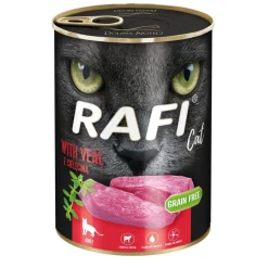 Dolina Noteci - RAFI vådmad RAFI Vådfoder til Katte Paté med Kalv 400 g