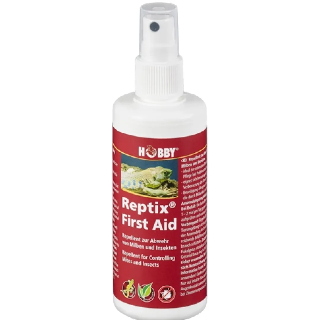 Hobby Reptix First Aid - Spray mod mider, flåter og små parasitter