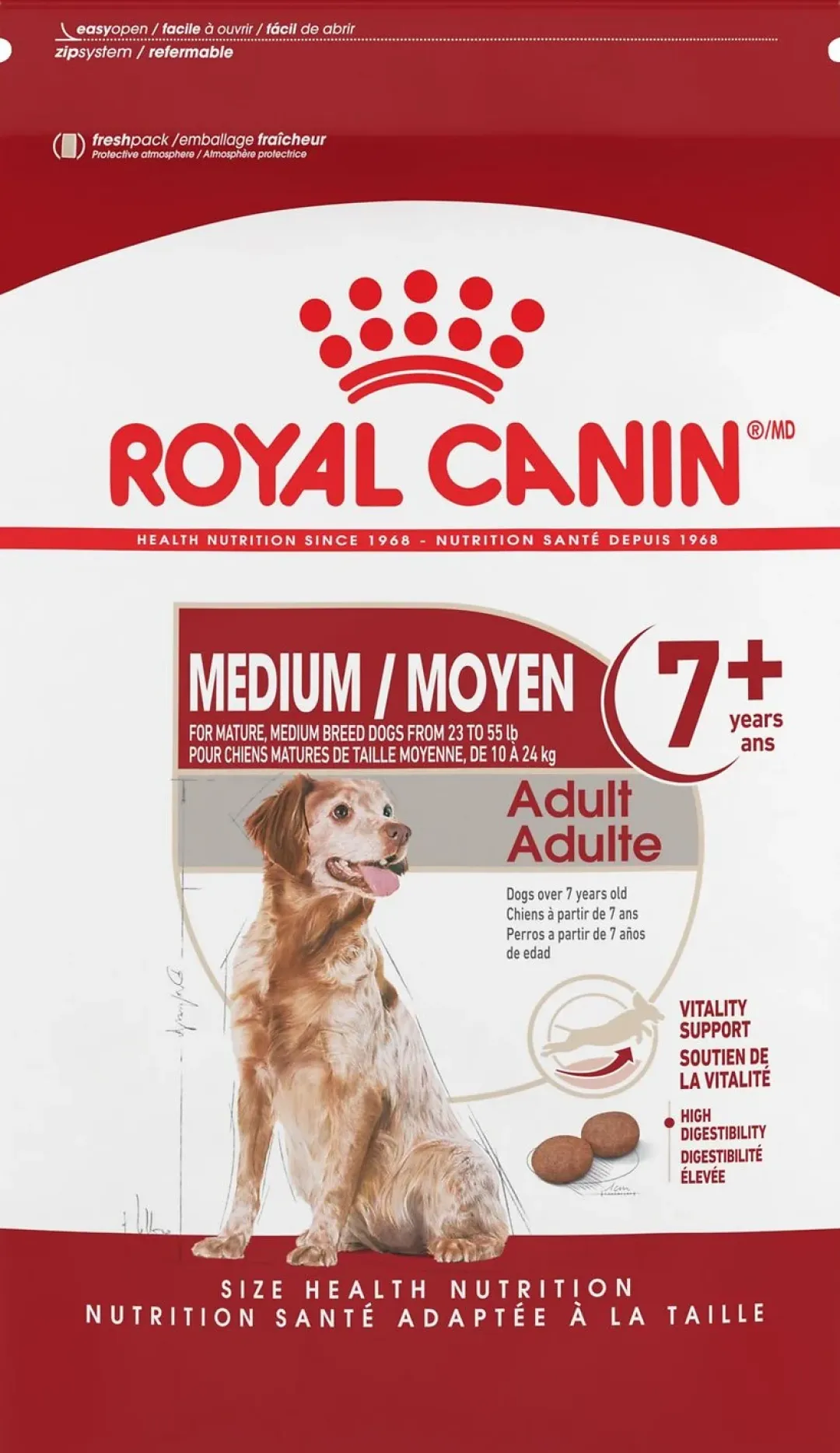 Royal Canin Hundefoder Royal Canin Medium Adult 7+ 15 kg - hundefoder til mellemstore ældre hunde