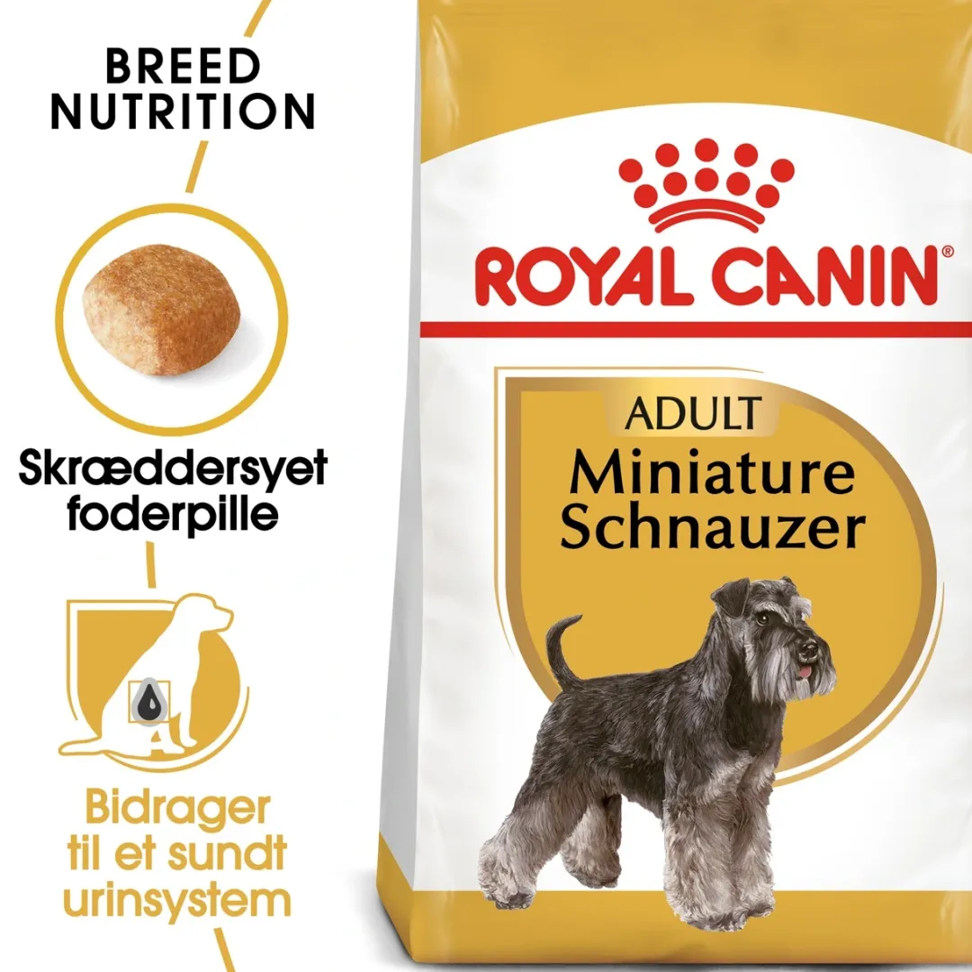 Royal Canin Hundefoder Royal Canin Miniature Schnauzer Adult 7,5 kg - tørfoder til voksne hunde