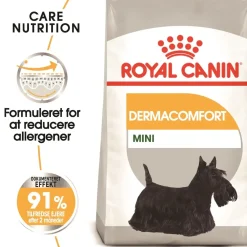 Royal Canin Hundefoder Royal Canin Mini Dermacomfort 8 kg - skånsomt hundefoder til sart hud