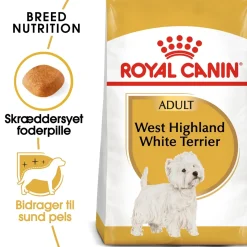 Royal Canin Hundefoder Royal Canin West Highland White Terrier Adult 3 kg - tørfoder til Westie