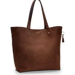 Hunter Shopper Skuldertaske Pisa Mørkebrun