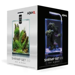 Aquael Shrimpset Day and Night 20 L 25x25x30 cm Hvid