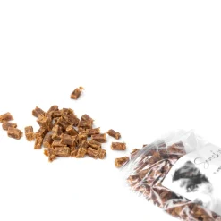 Snackit Kvalitetssnacks til hunde Snackit Bløde Okse terninger 100 g - kornfri hundesnacks