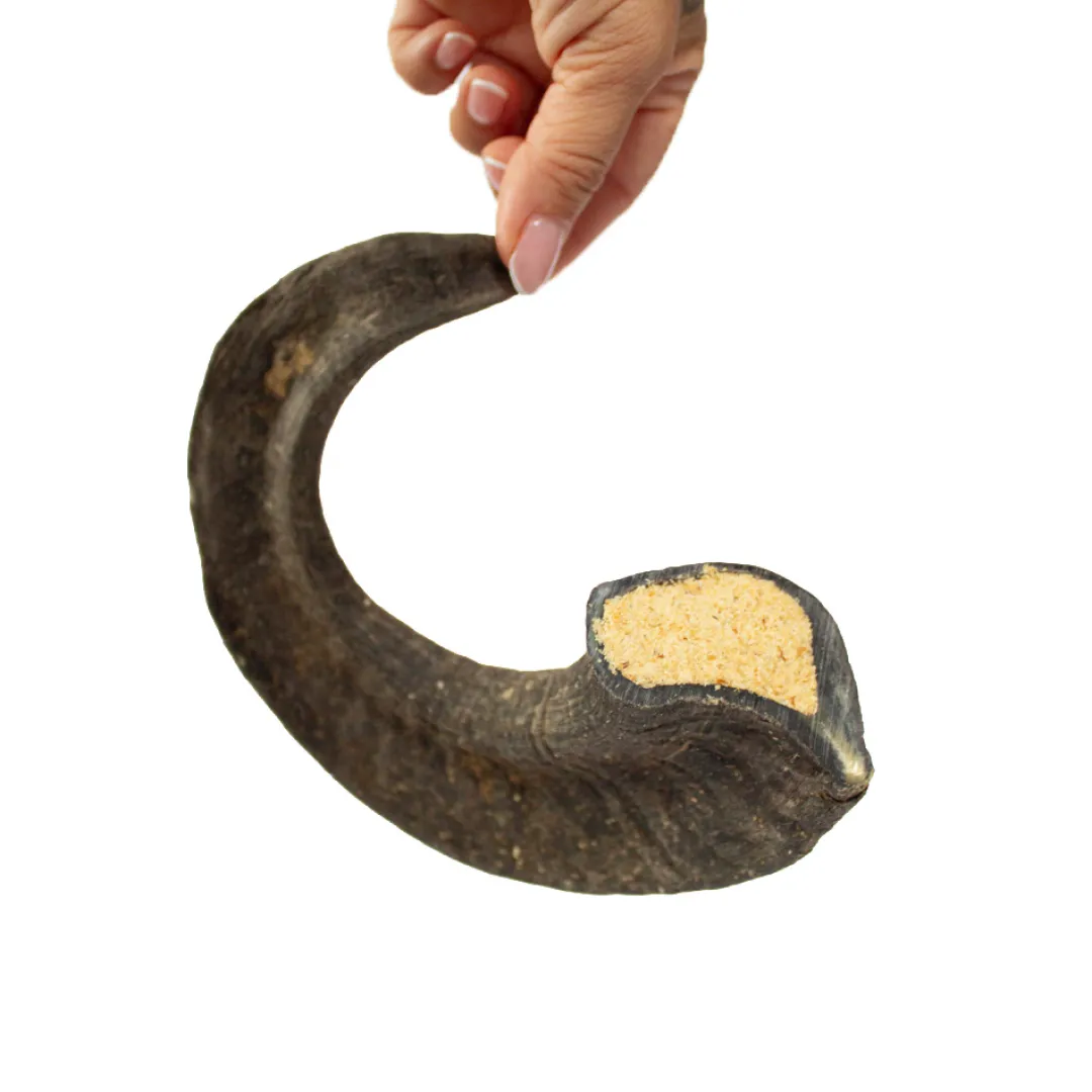 Snackit Kvalitetssnacks til hunde Snack'it Fyldt Lammehorn i folie