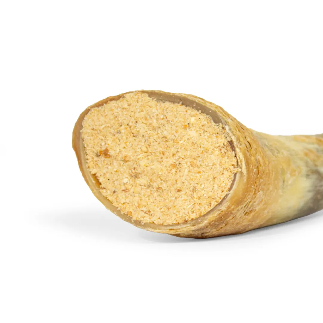 Snackit Kvalitetssnacks til hunde Snack'it Fyldt Oksehorn