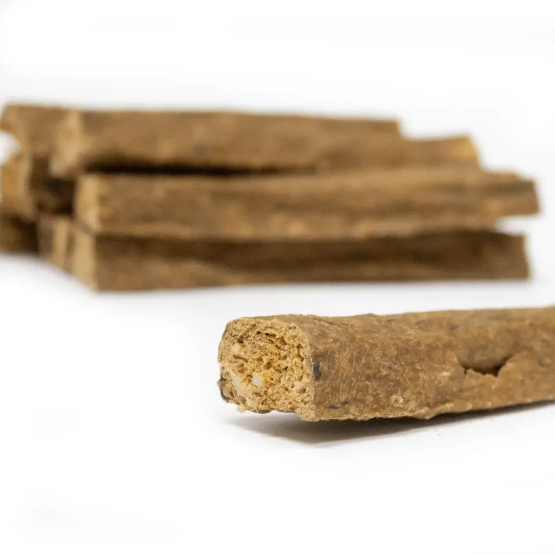 Snackit Kvalitetssnacks til hunde Snackit Rødspætte Sticks 200 g - Naturlige hundesnacks