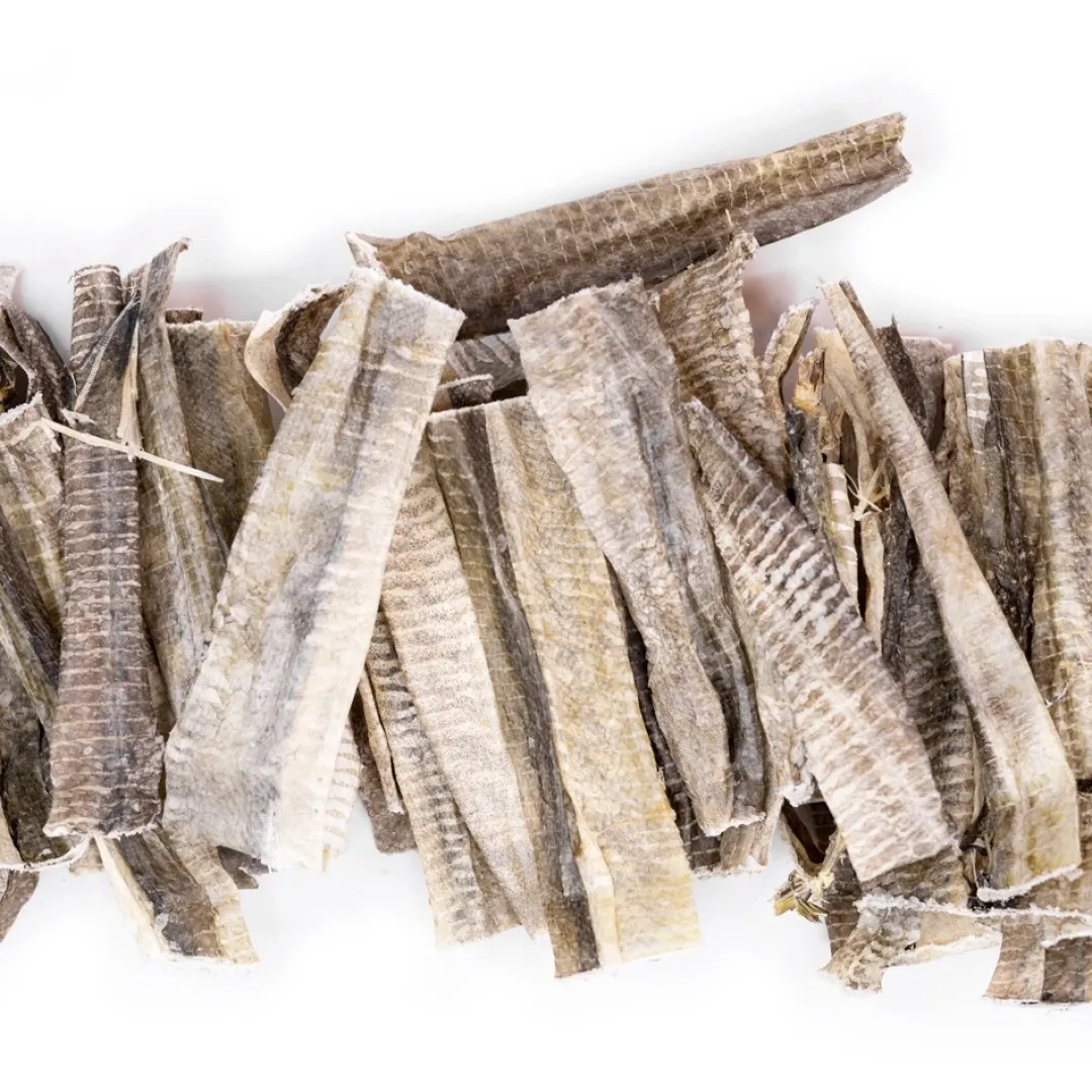 Snackit Kvalitetssnacks til hunde Snackit Torskeskind Sticks 250 g - Naturlige hundesnacks
