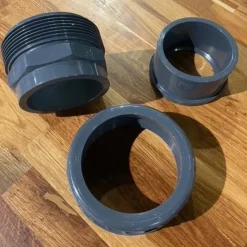 PVC SuperBead Adaptor VDL Union 90 mm