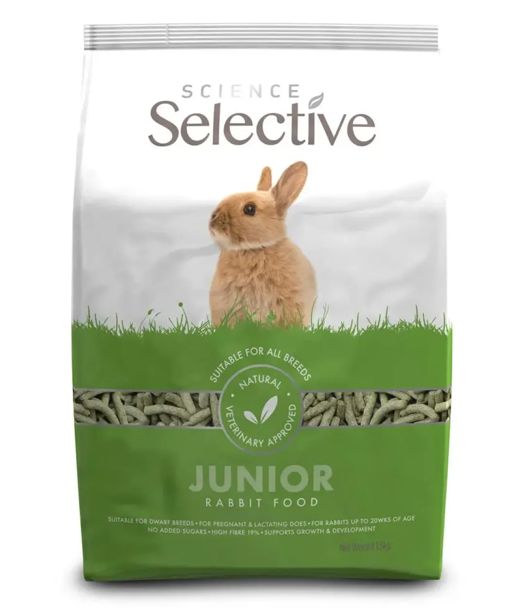 Supremepetfoods Supreme Science Selective Kanin Junior 4 x 1,5 kg