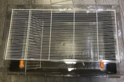 FOP Pet Products Tamburino Hamsterbur grå/brun bund