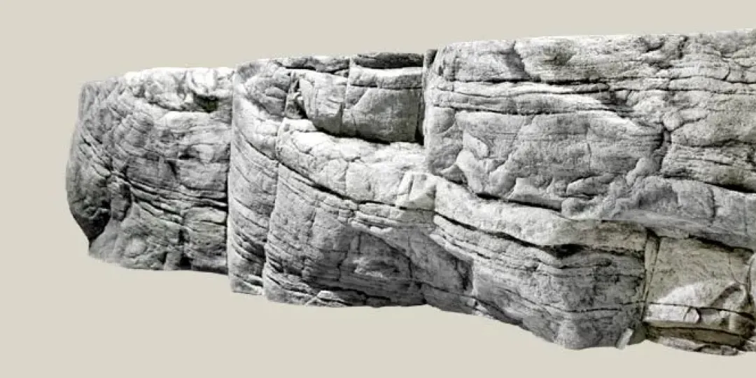 Back to Nature Tanganyika Baggrund Hvid Kalksten 200 x 60 cm