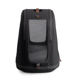 Tavo Pets Tavo Crispin Medium Onyx Sort - Crash-testet transportbur til kæledyr