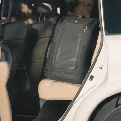 Tavo Pets Tavo Crispin Medium Onyx Sort - Crash-testet transportbur til kæledyr