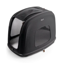 Tavo Pets Tavo Crispin Small Onyx Sort - Crash-testet transportbur til kæledyr