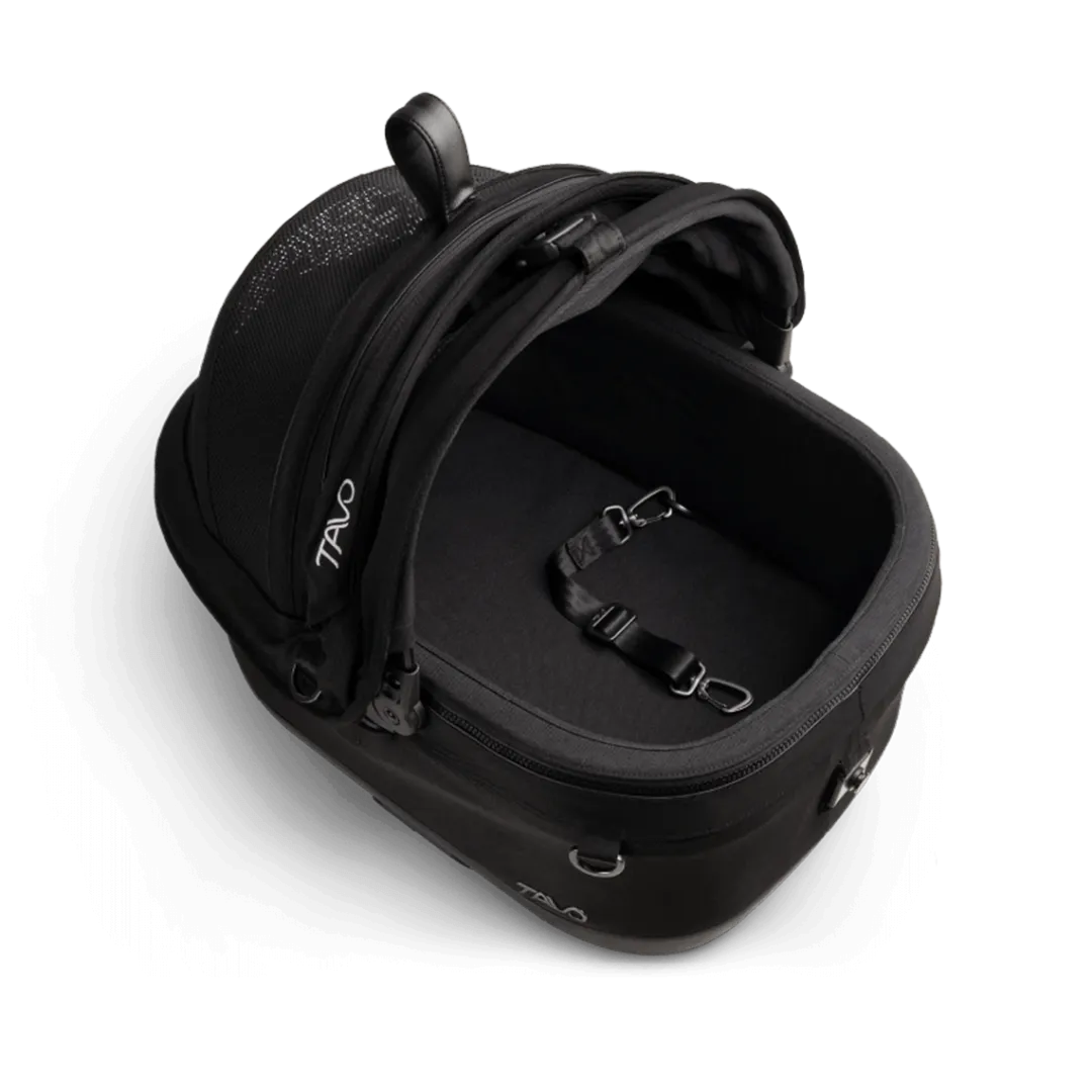 Tavo Pets Tavo MAEVE ISO6X ONYX Sort - Crashtestet ISOFIX-autostol til kæledyr
