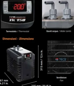 TECO - Refrigeration Technologies TECO Køler TK 150