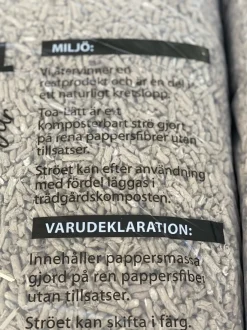 TOA-LÄTT Kattestrø - Kattegrus 55 liter