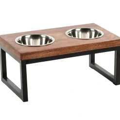 Flamingo Tommy Twin Feeder Set med stand 370 ml