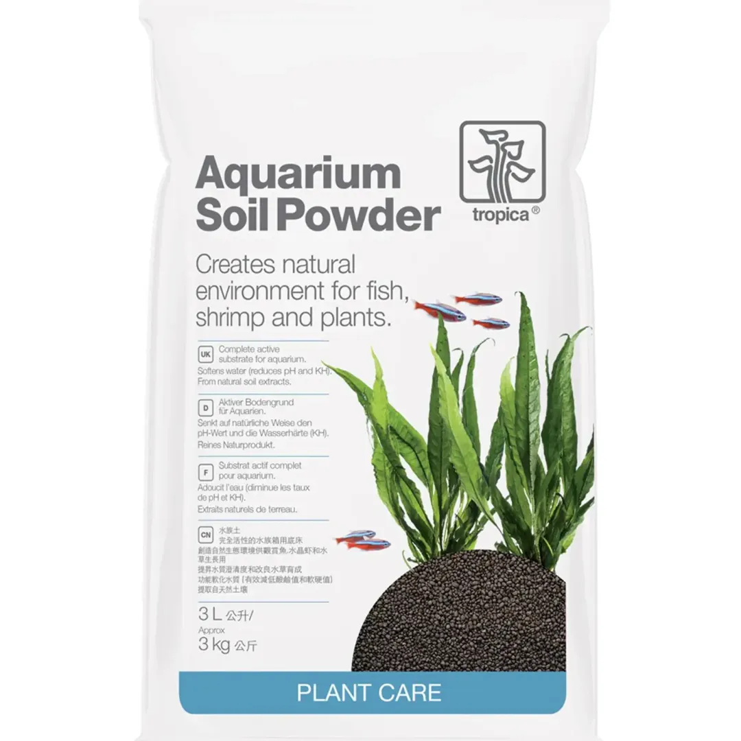 Tropica Akvarieplanter Tropica Aquarium soil powder 3 liter