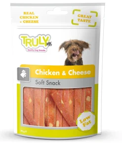 Truly Katte og Hundesnack Truly Chicken and Cheese 90 g - kylling og ost snacks