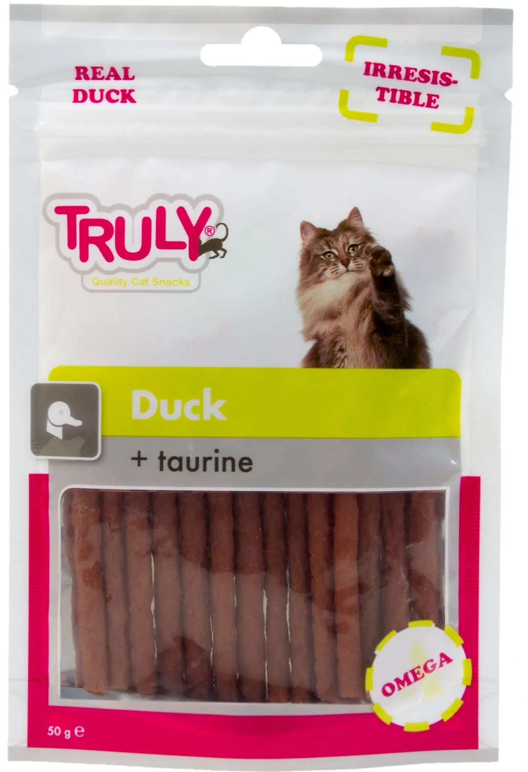 Truly Katte og Hundesnack Truly Duck med taurin 50 gram