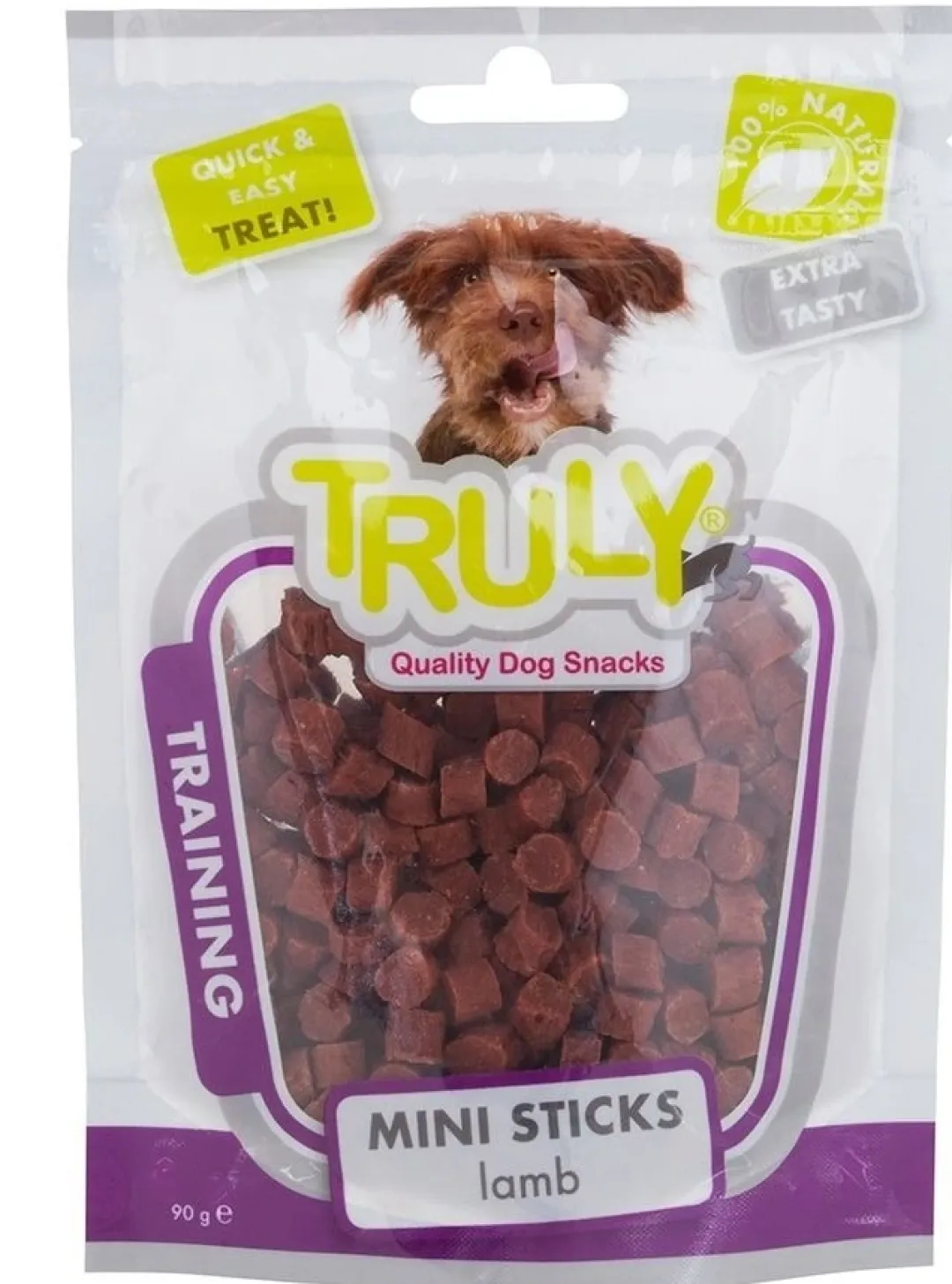 Truly Katte og Hundesnack Truly Trainer Mini Sticks Lamb 90 g - træningssticks med lam